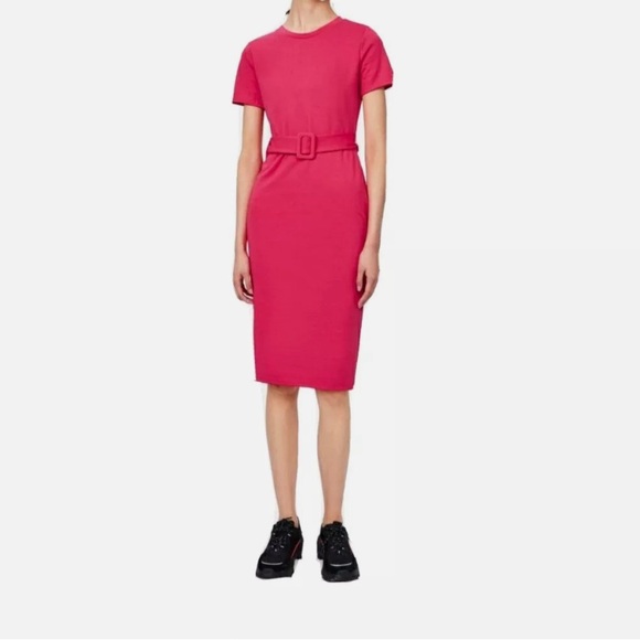 Orange Zara midi dress. Picture is for illustration purposes - Picture 1 of 5